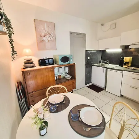 Le Nid Des Landes, T2, Lave-linge, Tv, Wifi アパート