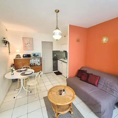 アパート Le Nid Des Landes, T2, Lave-linge, Tv, Wifi トゥール